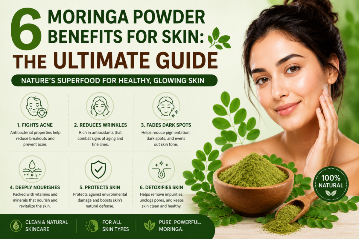 6 Moringa Powder Benefits for Skin: The Ultimate Guide