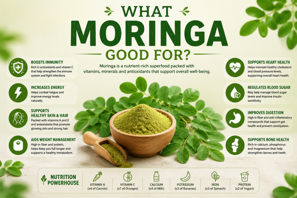 What Moringa Leaves Good For