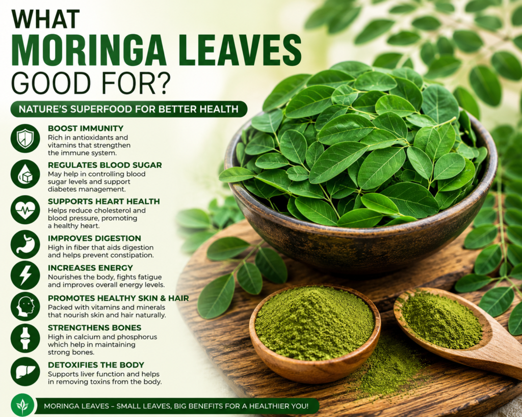 What Moringa Leaves Good For? Benefits, Nutrition & Uses