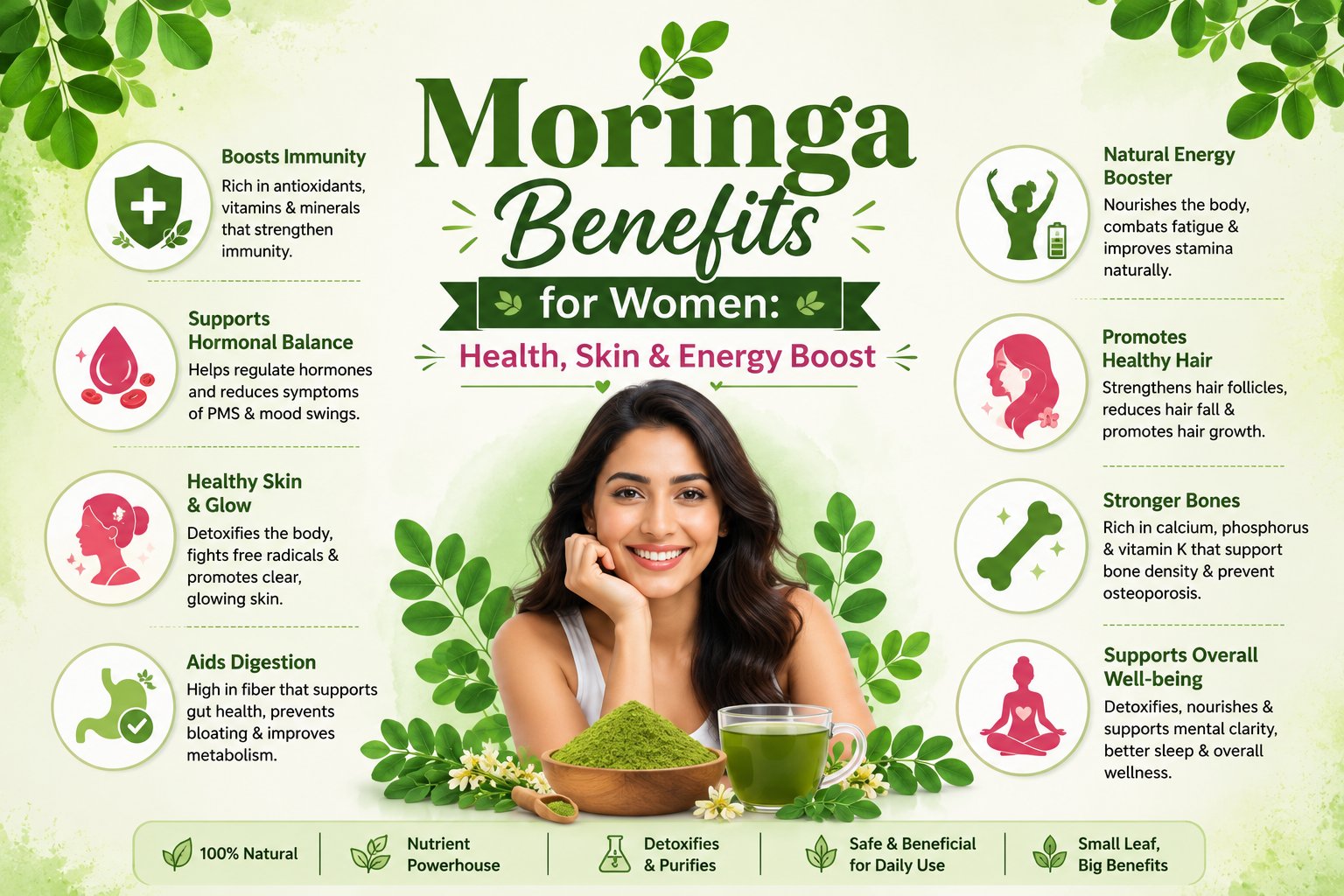 moringa benefits for women