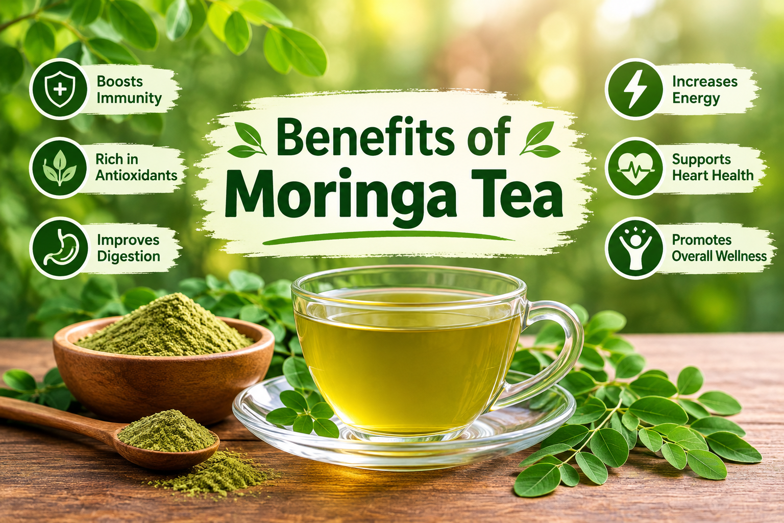 Benefits of Moringa Tea