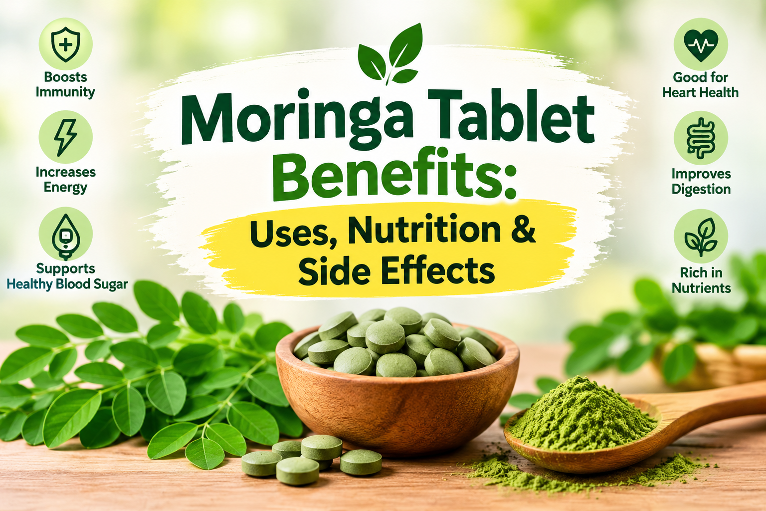 Moringa Tablet Benefits